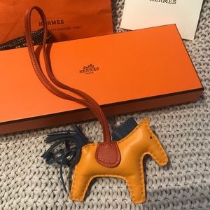 New Authentic Hermes Rodeo bag charm with receipt